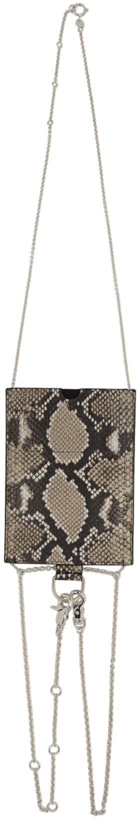 MAISON MARGIELA Black Stretch Long Sleeves Body-suit In Polyamide Blend Woman