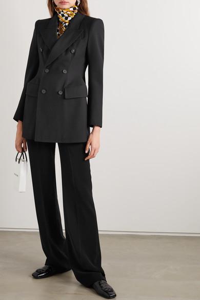 BALENCIAGA Hourglass Woollen Jacket In Black