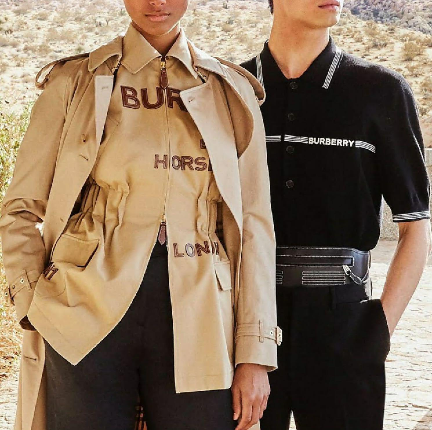 BURBERRY Kensington Long Organic Cotton-gabardine Trench Coat In Beige