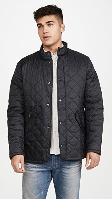 BARBOUR Flyweight Chelsea Mens Quilted Jacket In Black