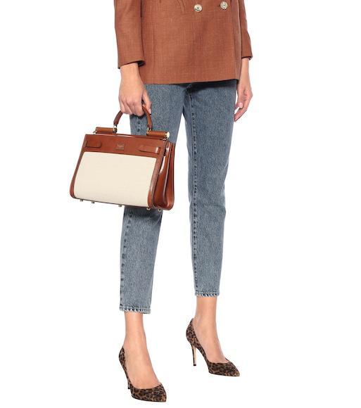 GIANVITO ROSSI Gianvito 70 Leopard-print Suede Pumps In Animal Print