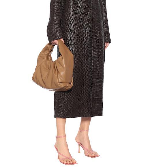 BOTTEGA VENETA Leather Sandals With Straps 10 Cm In 5593