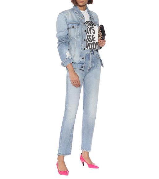 SAINT LAURENT Sl 301 Loulou Sunglasses In 004 Gold Gold Grey