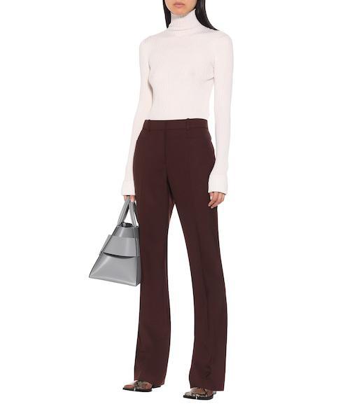 ACNE STUDIOS Braxton Snake-effect Leather Ankle Boots In Brown