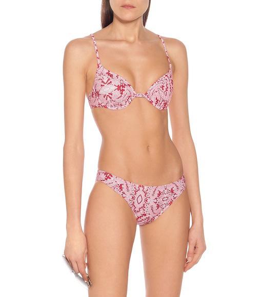 VALENTINO GARAVANI Black Calf Leather Bos Taurus Flat Sandals