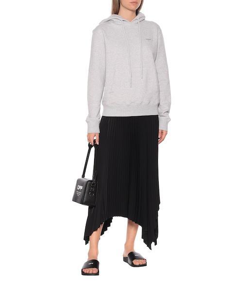 OFF-WHITE Rubber Slides For Left And Right In Black