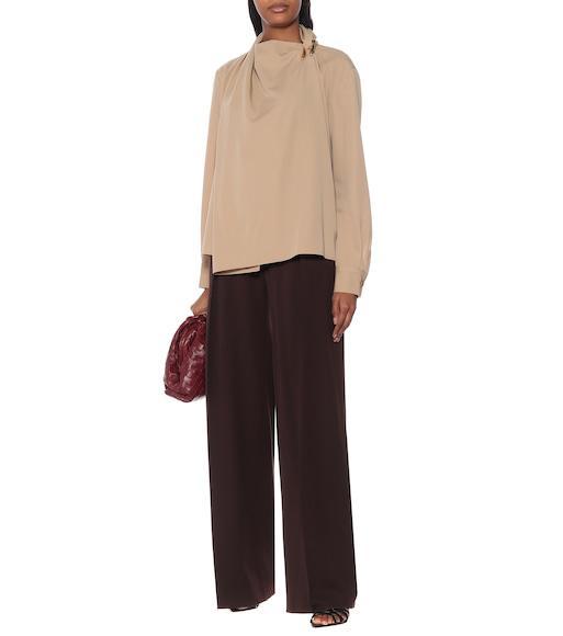 BOTTEGA VENETA The Lido Intrecciato Leather Sandal In Black