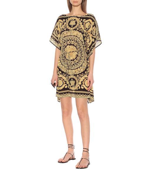 VERSACE Black Square 90s Vintage Logo Sunglasses