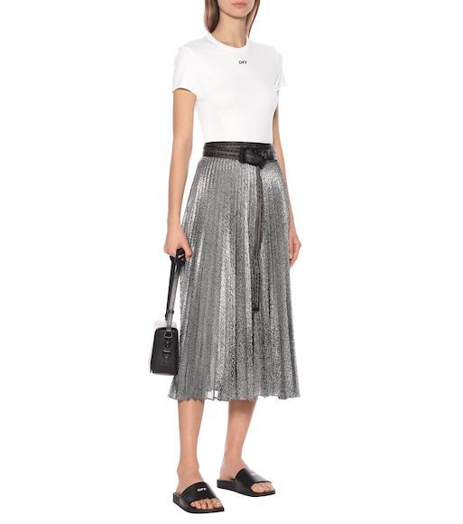 OFF-WHITE Rubber Slides For Left And Right In Black