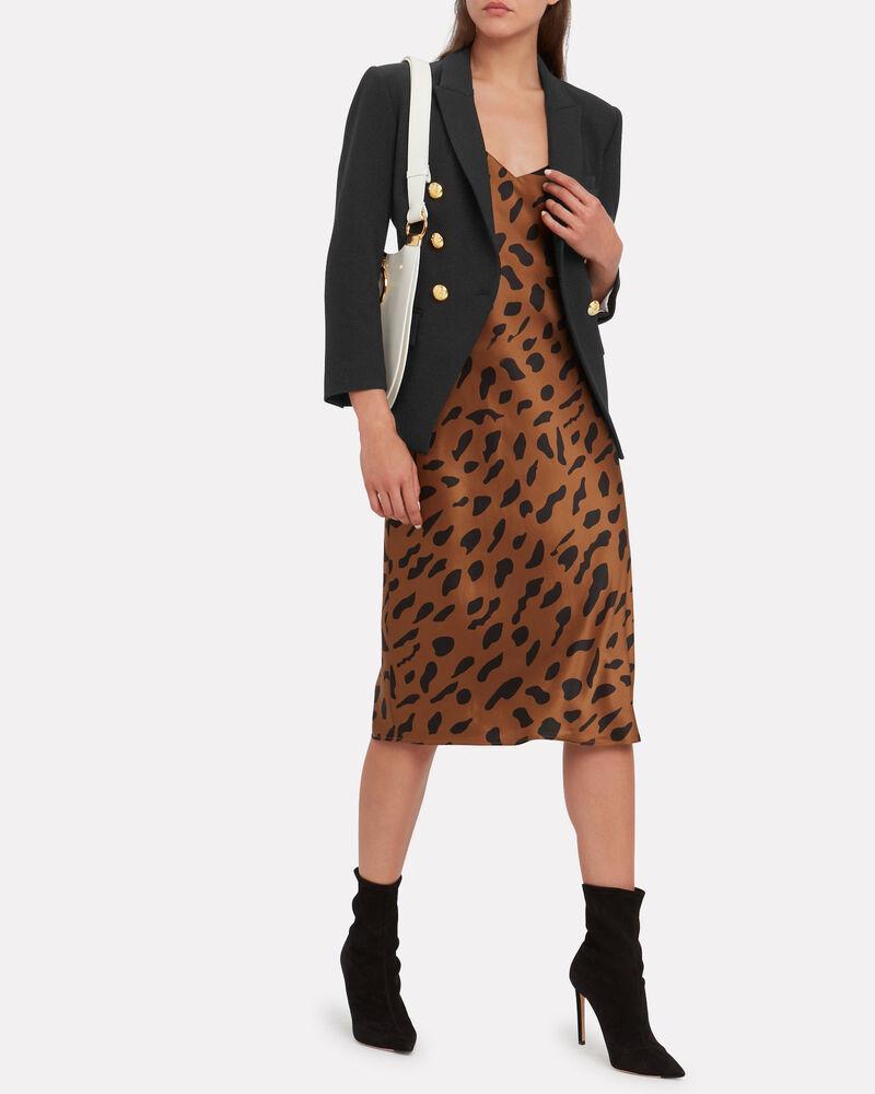 VERONICA BEARD Miller Dickey Double-breasted Grain De Poudre Blazer In Black