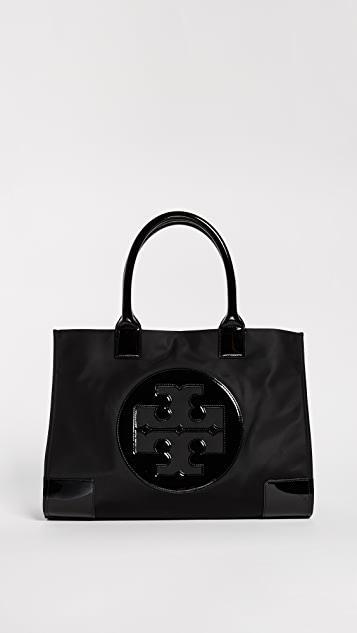 TORY BURCH Ella Patent Tote In Black