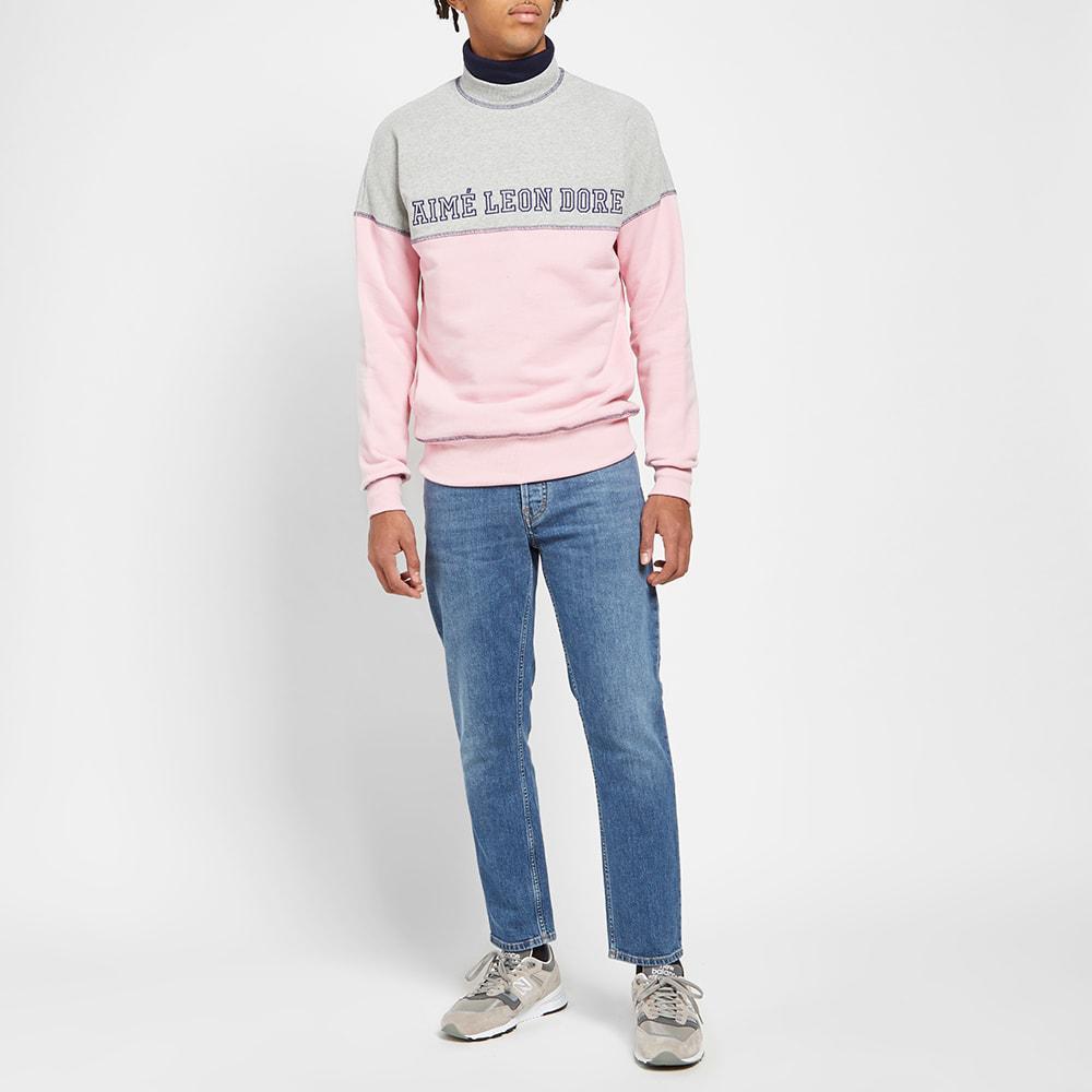 ACNE STUDIOS Slim Organic Cotton Denim Cropped Jeans In Blue