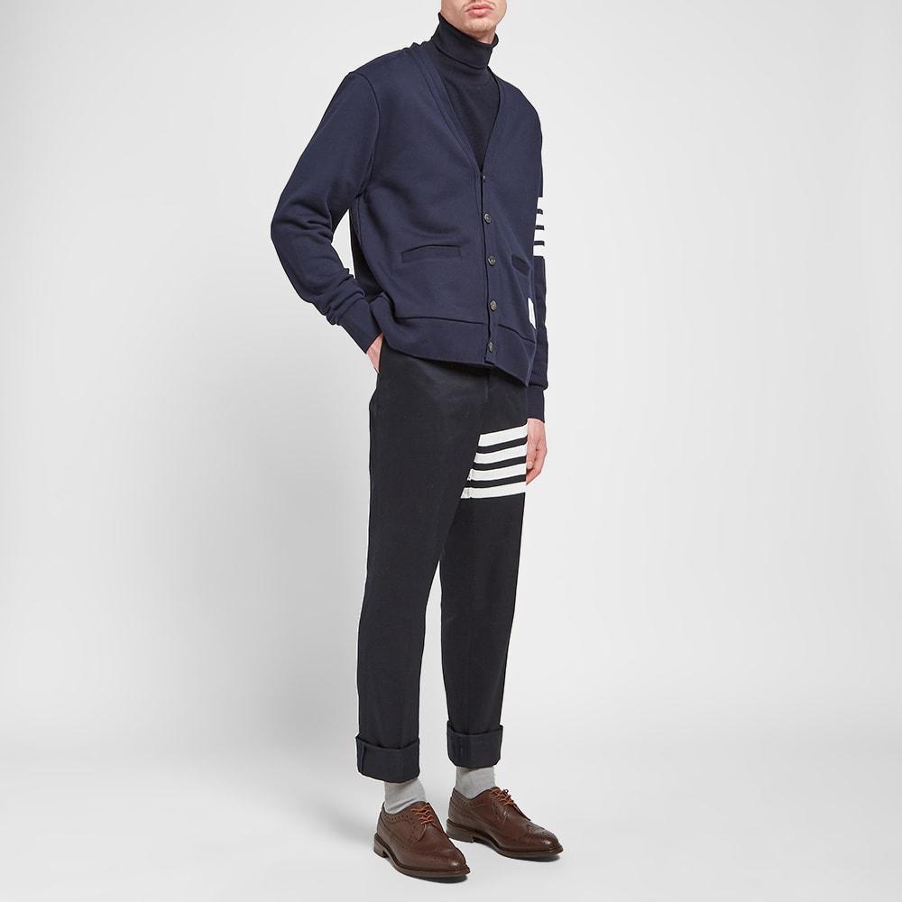 THOM BROWNE Classic 4-bar Sweatshirt In Blue