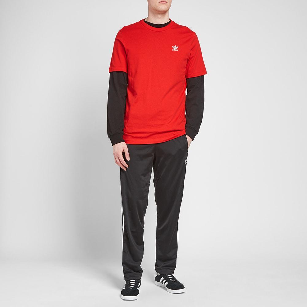 ADIDAS ORIGINALS Mens Adidas Super Star Loose Track Pants In Black/white
