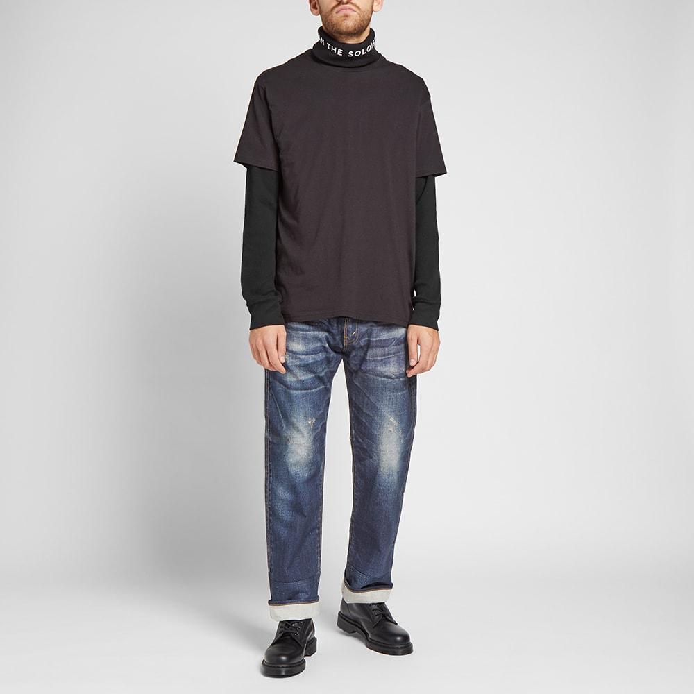 DR. MARTENS Black Eight-eye 1460 Mono Boots