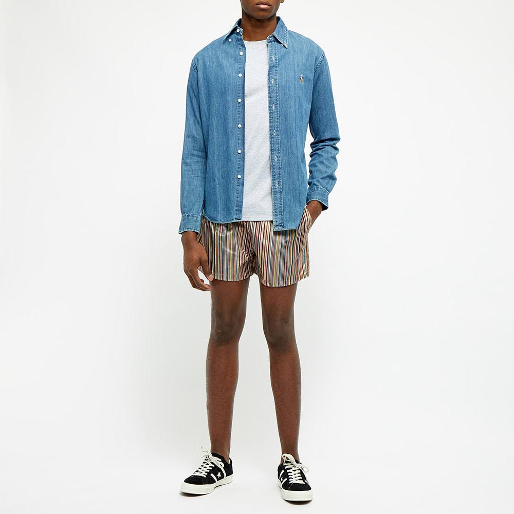 POLO RALPH LAUREN Blue Denim Button-down Shirt