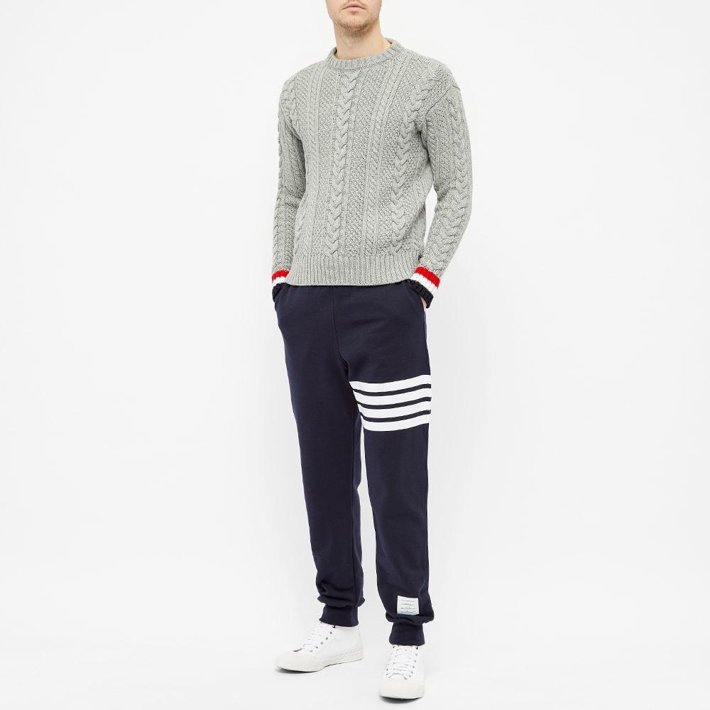THOM BROWNE Classic Loopback 4-bar Sweatpants In Blue