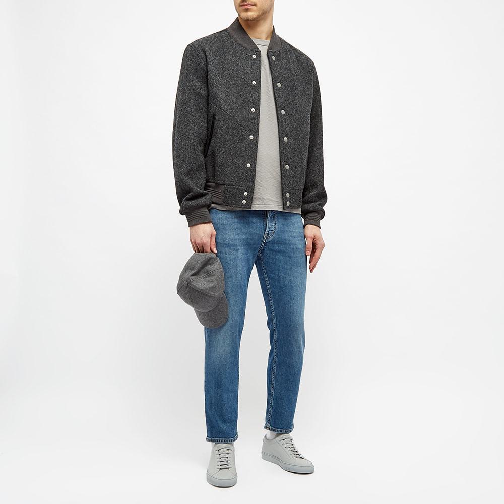 ACNE STUDIOS Slim Organic Cotton Denim Cropped Jeans In Blue