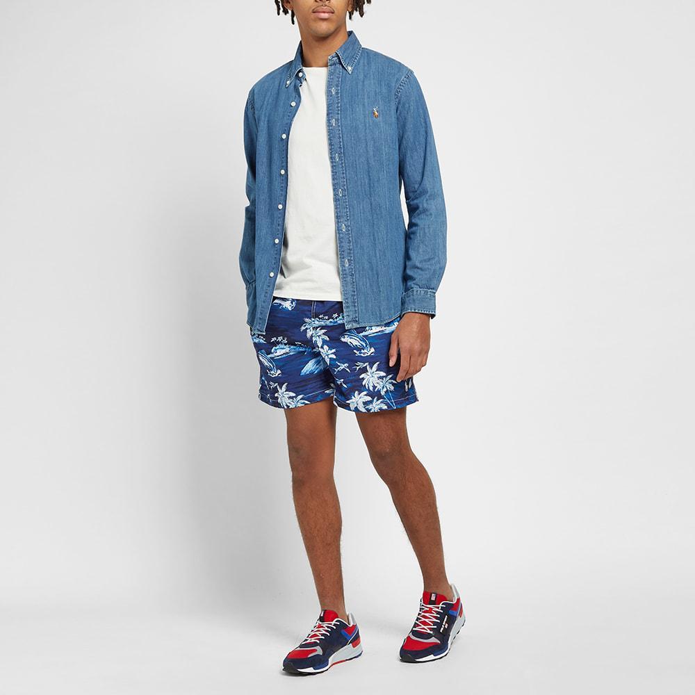 POLO RALPH LAUREN Blue Denim Button-down Shirt