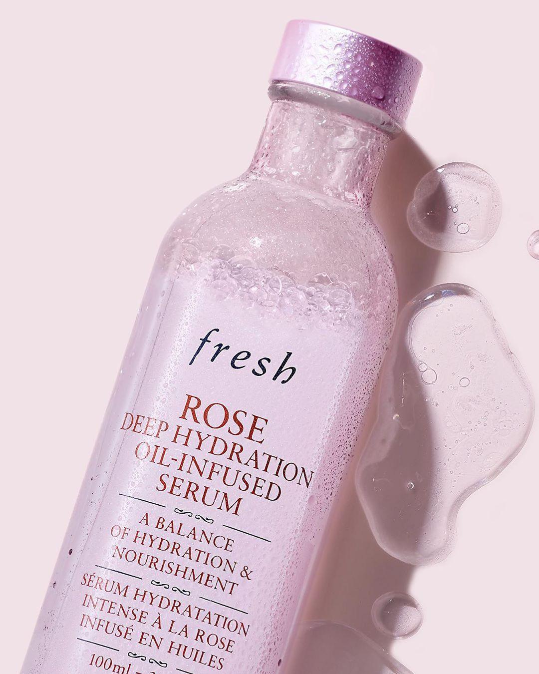 FRESH 3.4 Oz. Rose Deep Hydration Oil-infused Serum In White