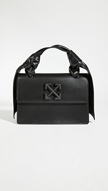 OFF-WHITE Green Brush Stroke Plisse Skirt