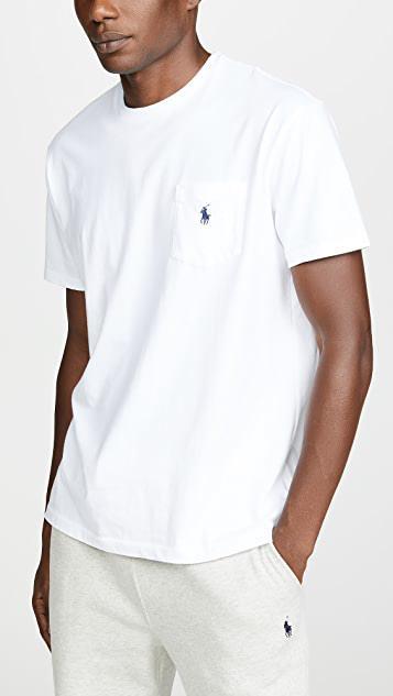 POLO RALPH LAUREN Ralph Lauren Classic Fit Soft Cotton Crewneck T-shirt In White