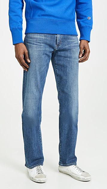 CITIZEN OF HUMANITY Sid Regular Straight Jeans In Aurora Wash