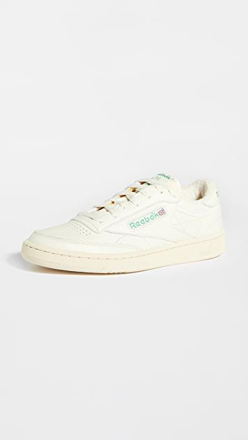 REEBOK Club C 85 Vintage Leather Sneakers In White