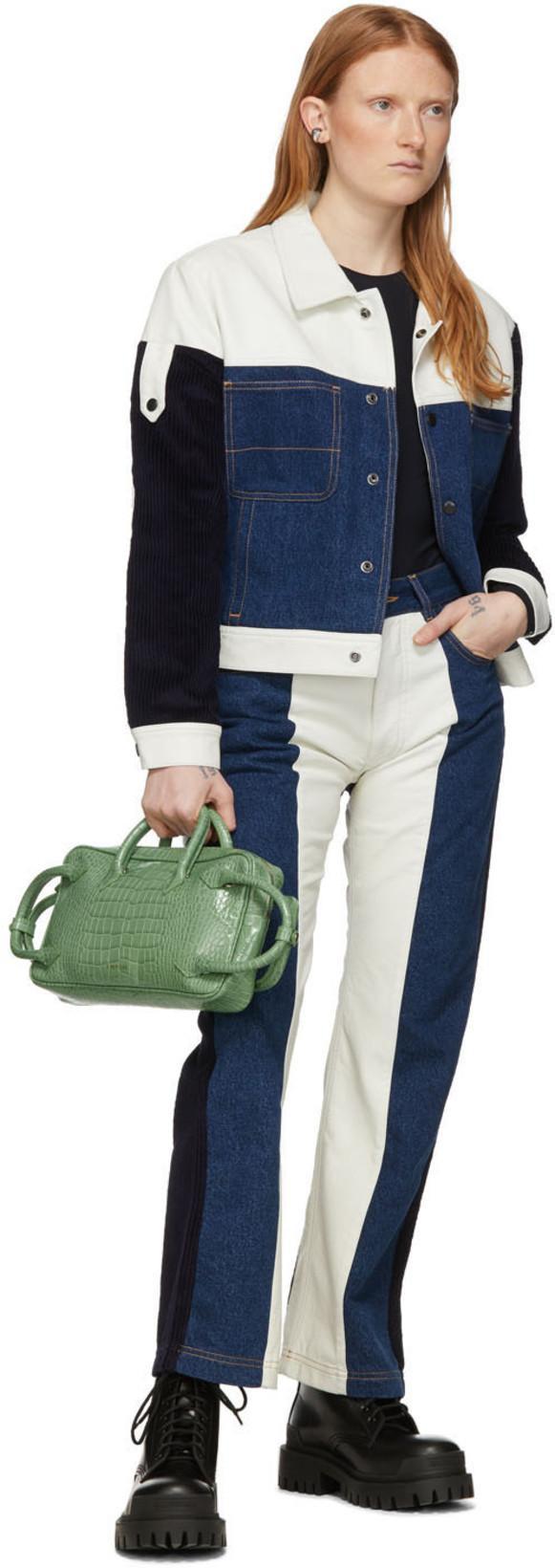 MAISON MARGIELA Black Stretch Long Sleeves Body-suit In Polyamide Blend Woman