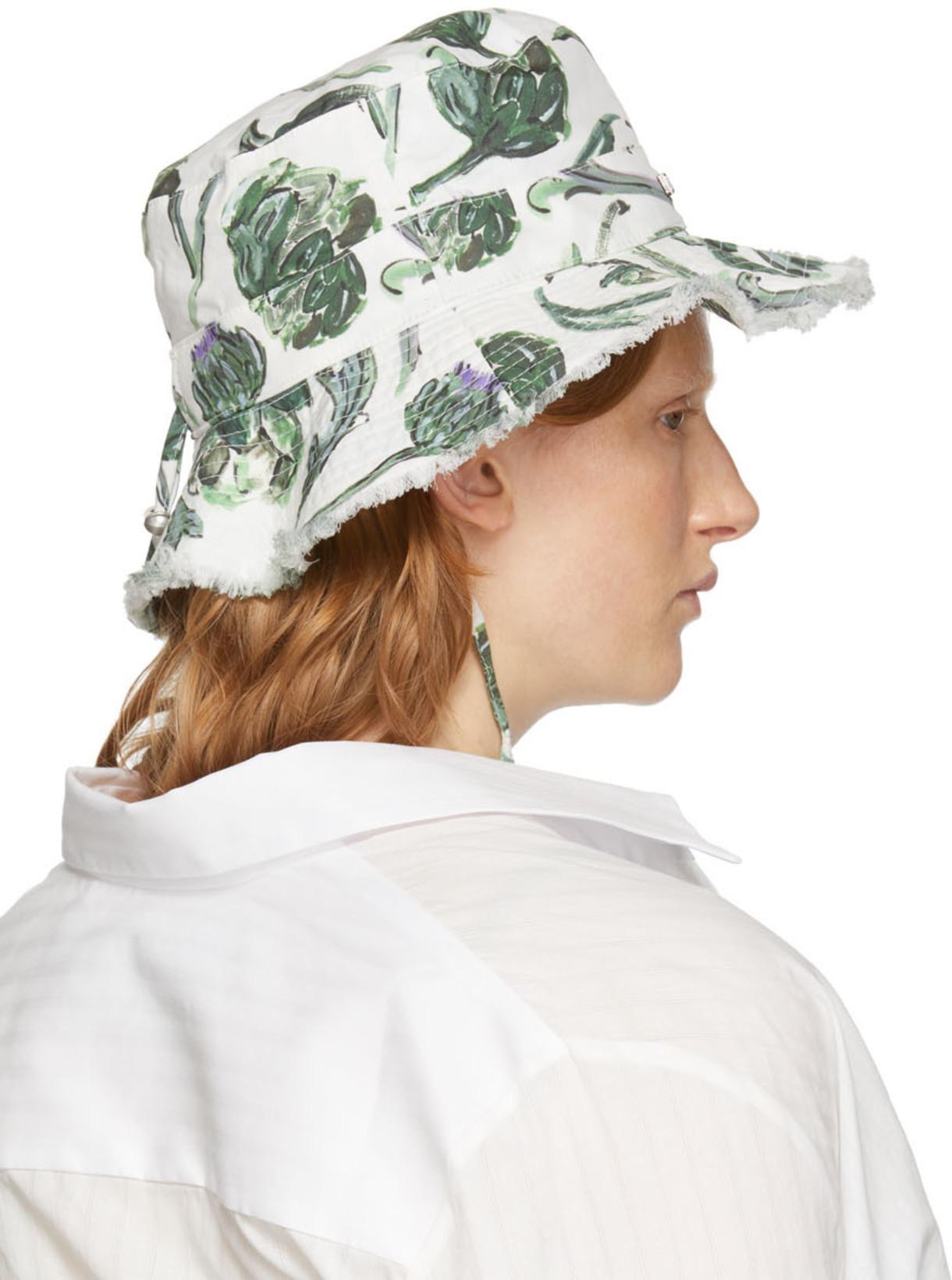 JACQUEMUS La Robe Bahia Mini Dress In White