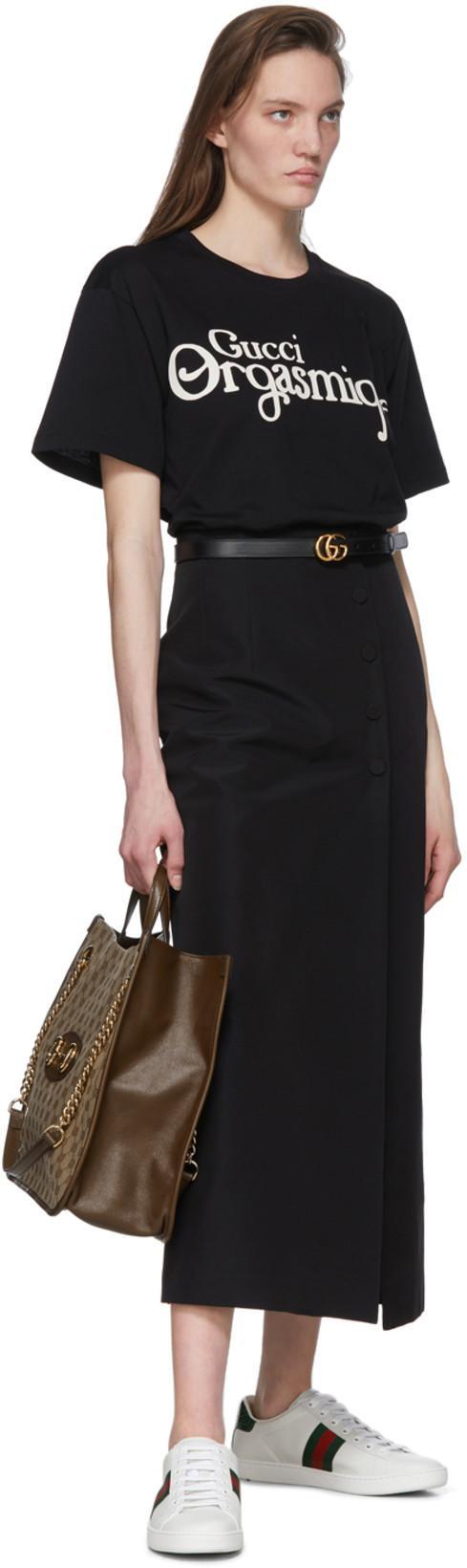 GUCCI Women Ace Leather Sneakers In Multi