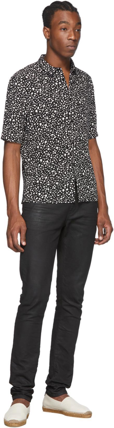 SAINT LAURENT Embroidered Espadrilles In Canvas Beige In White