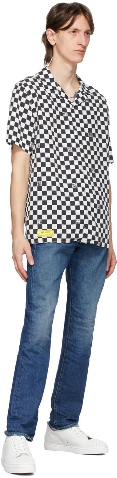 CHRISTIAN LOUBOUTIN Men Louis Junior Spikes Leather Sneakers In Multi