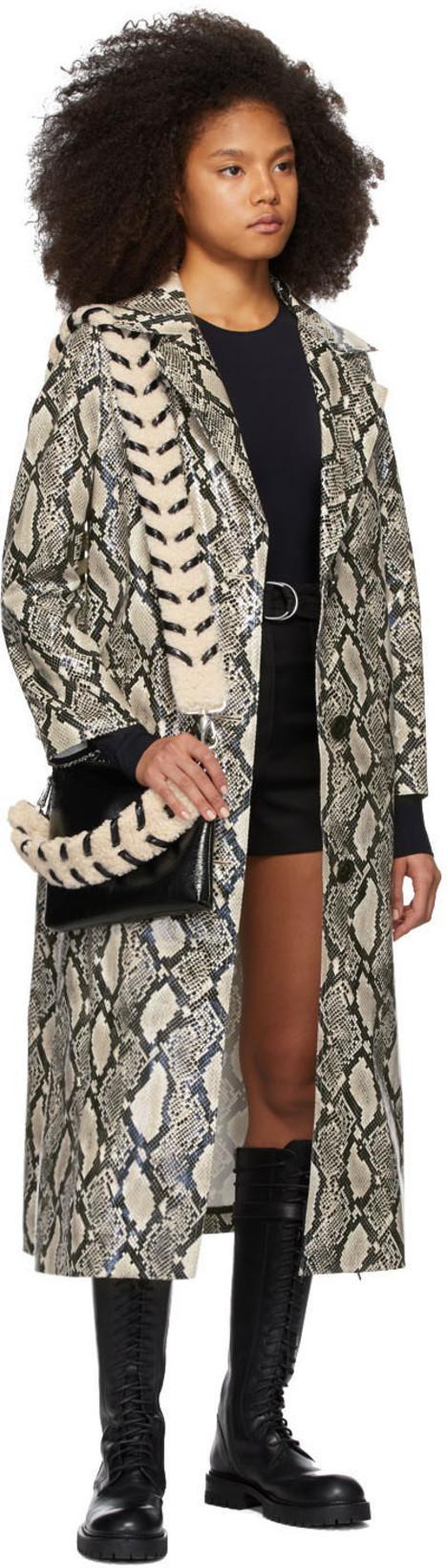 MAISON MARGIELA Black Stretch Long Sleeves Body-suit In Polyamide Blend Woman