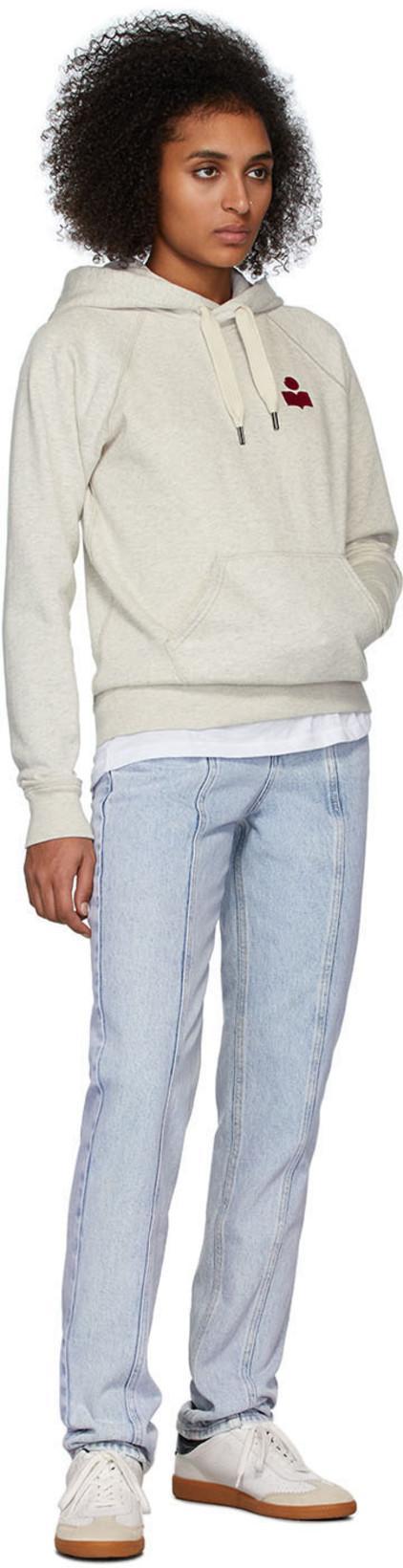 ISABEL MARANT Low-top Sneaker With Perforated White Leather Upper