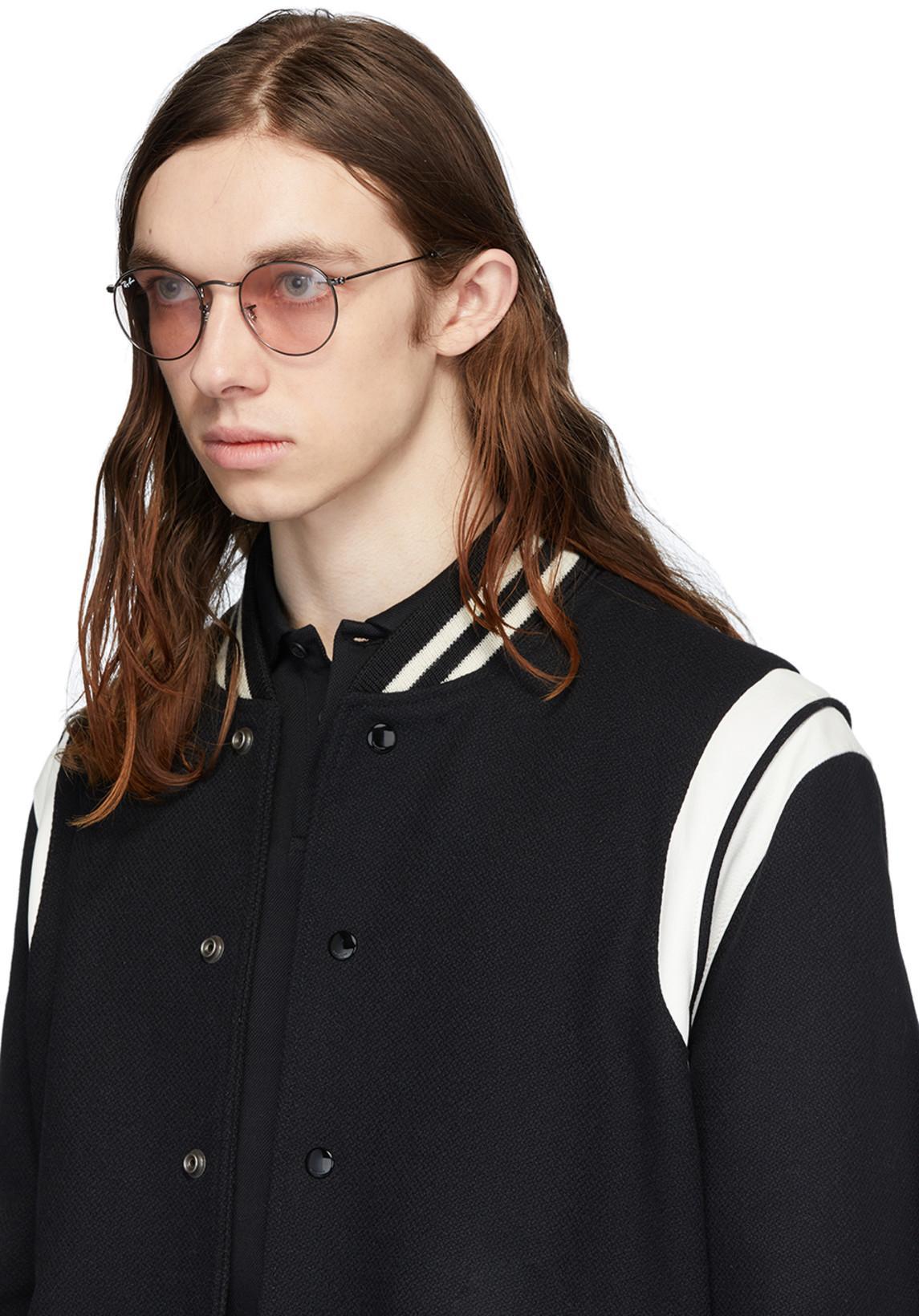 SAINT LAURENT Cassandre Polo Shirt In Black