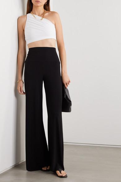 NORMA KAMALI Jersey Trousers In Multi