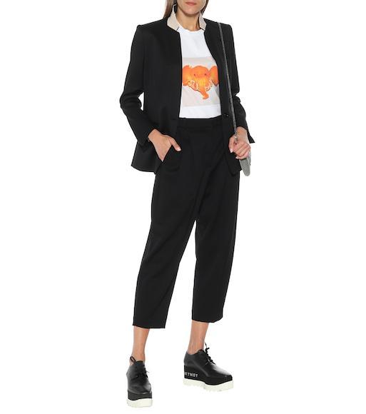 STELLA MCCARTNEY Lace-up Elyse In Black