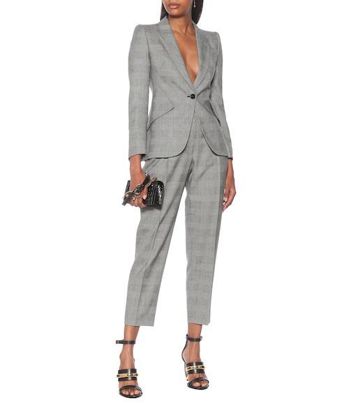 ALEXANDER MCQUEEN Mini Jewelled Satchel In Black