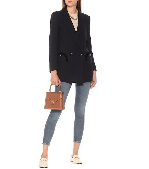 BLAZÉ MILANO Blaze Milano Resolute Everynight Essential Wool Blazer In Black
