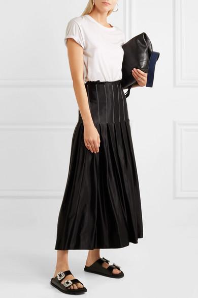 ROGER VIVIER Slidy Viv Black Slides